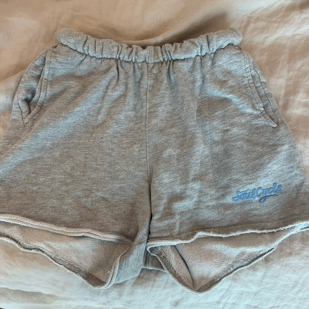 SoulCycle Grey Sweatshorts